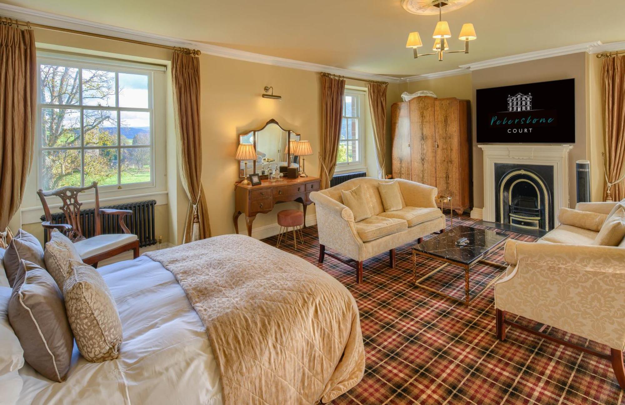 Peterstone Court Country House Restaurant & Spa Brecon Exterior foto